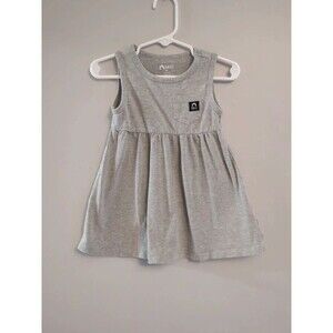 RAGS Gray Grey Sleeveless Tank Cotton Blend Dress - Girls Size 2T